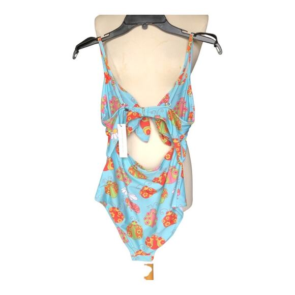 ModCloth x Marisol Muro NWT Whimsical Retro Chic Siena One-Piece Swimsuit Large - Picture 8 of 15